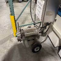 Baldor Stainless Steel SuperE Washdown Duty Motor w/ Centrifugal Pump Head image 0